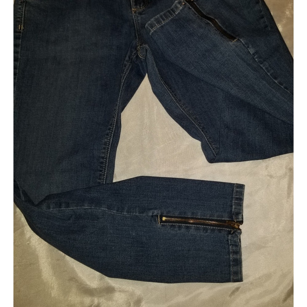 Lee Perfect Fit 1889 Womens Jeans Mid Rise Stretch Zip Ankle Size 11 #1208 - Picture 5 of 5